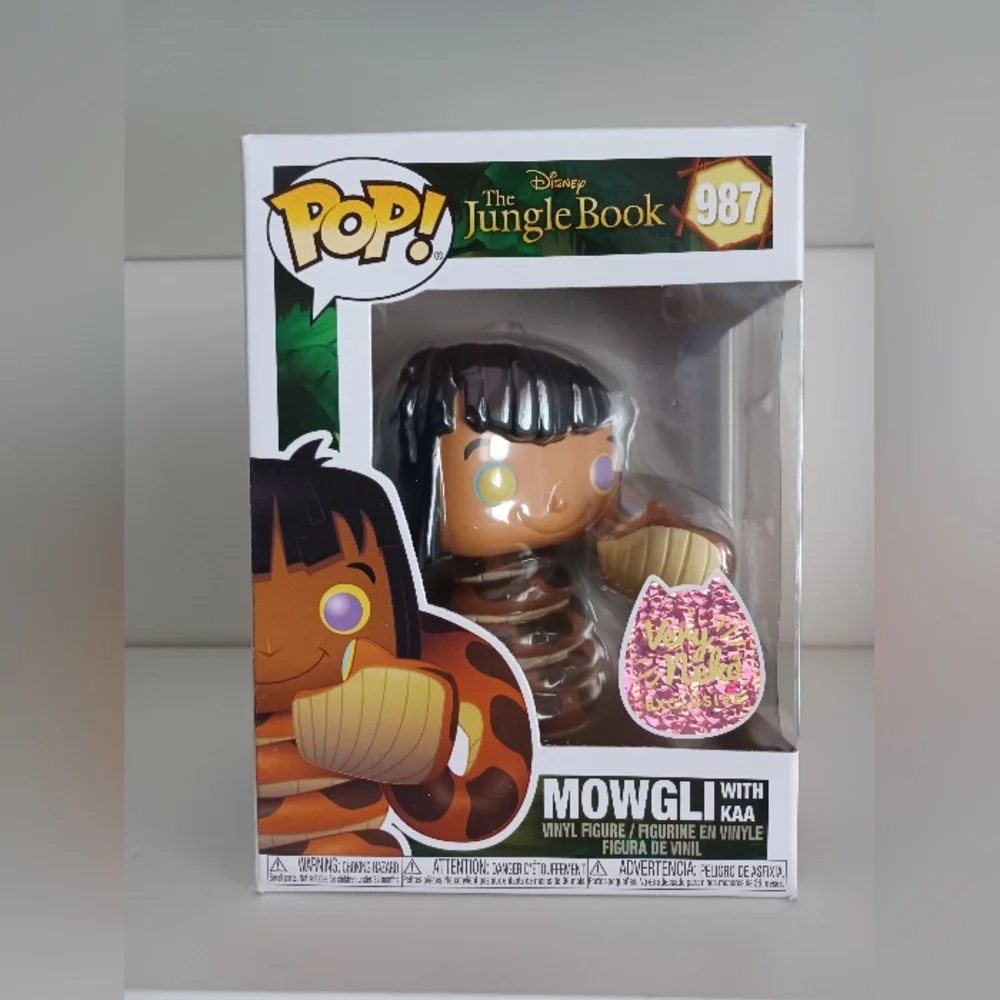 Disney‎ Mowgli With Kaa From The Jungle Book 987 VeryNeko Exclusive Funko Pop